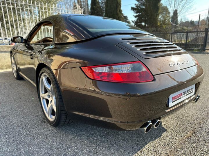 Porsche 911 997 CABRIOLET 3.8 355 CARRERA 4S TIPTRONIC S Marron - 12