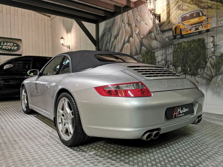 Porsche 911 997 CABRIOLET 3.8 355 CV CARRERA S Gris - 4