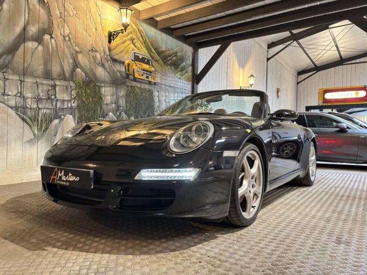 Porsche 911 997 CARRERA 3.6 325 CV CABRIOLET Noir - 3