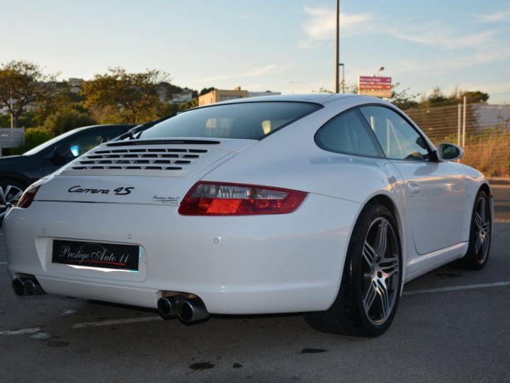 Porsche 911 997 CARRERA 4S  Blanc - 7