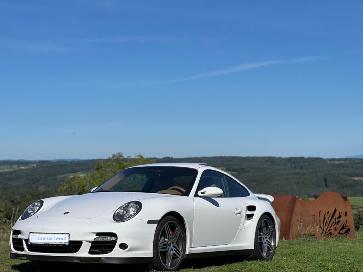 Porsche 911 997.I TURBO 3.6 480CH BLANC - 4