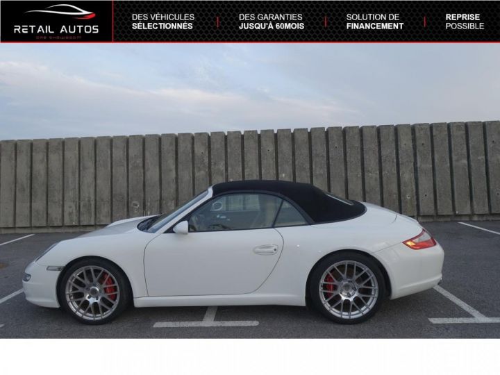 Porsche 911 CABRIOLET 3.8i TYPE 997 Carrera S BLANC - 3