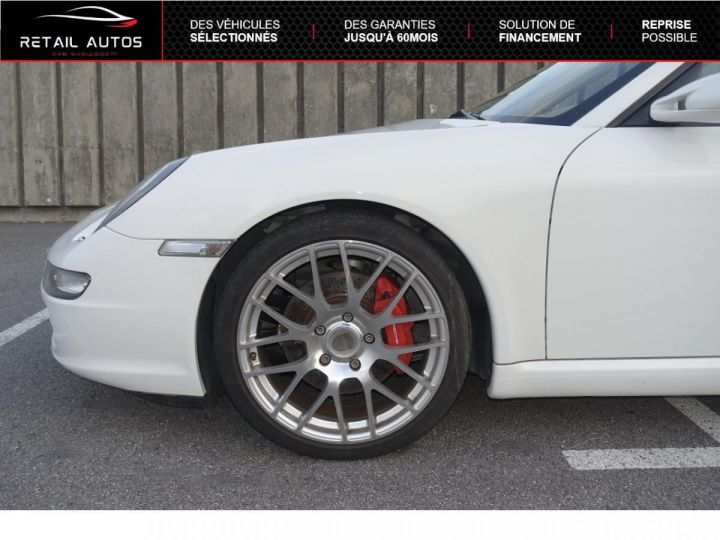 Porsche 911 CABRIOLET 3.8i TYPE 997 Carrera S BLANC - 6