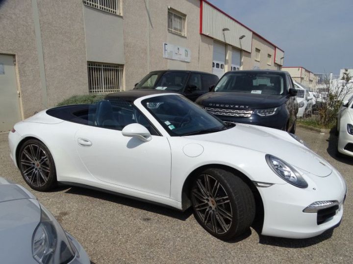 Porsche 911 CABRIOLET (991) CARRERA 4S PDK Blanc - 3