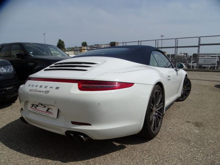 Porsche 911 CABRIOLET (991) CARRERA 4S PDK Blanc - 4