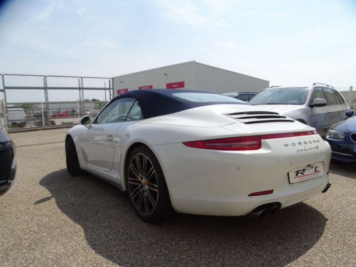 Porsche 911 CABRIOLET (991) CARRERA 4S PDK Blanc - 6