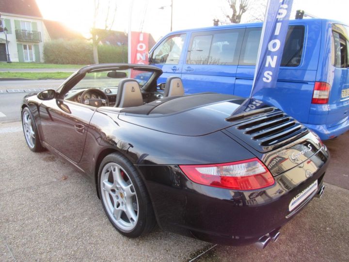 Porsche 911 CABRIOLET (997) CARRERA S TIPTRONIC S Noir - 3