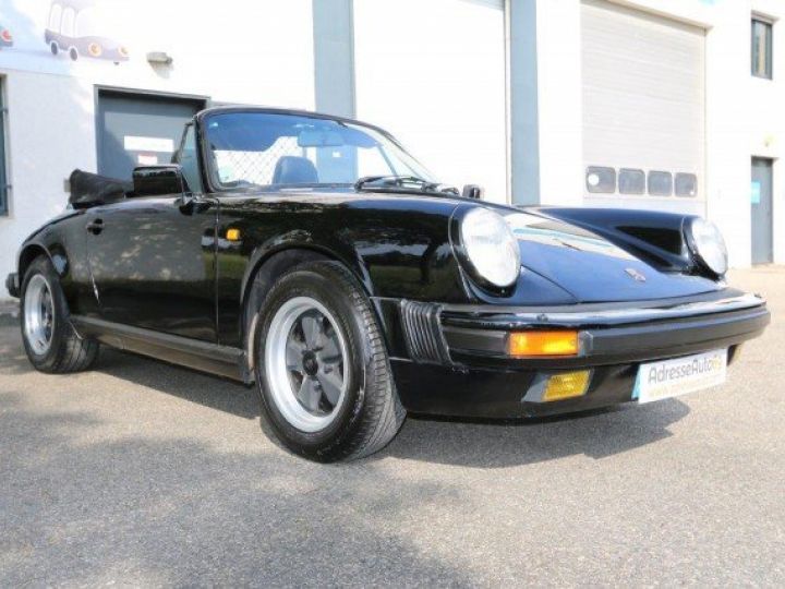 Porsche 911 CARRERA CABRIOLET 3,2 type G50     Essence NOIR - 2