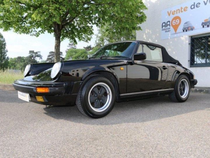 Porsche 911 CARRERA CABRIOLET 3,2 type G50     Essence NOIR - 5