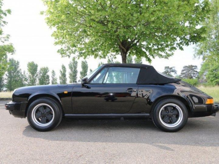 Porsche 911 CARRERA CABRIOLET 3,2 type G50     Essence NOIR - 9