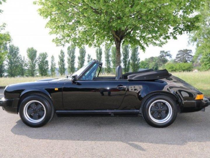 Porsche 911 CARRERA CABRIOLET 3,2 type G50     Essence NOIR - 13