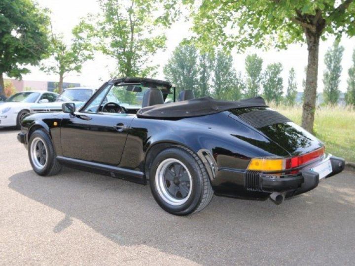 Porsche 911 CARRERA CABRIOLET 3,2 type G50     Essence NOIR - 45