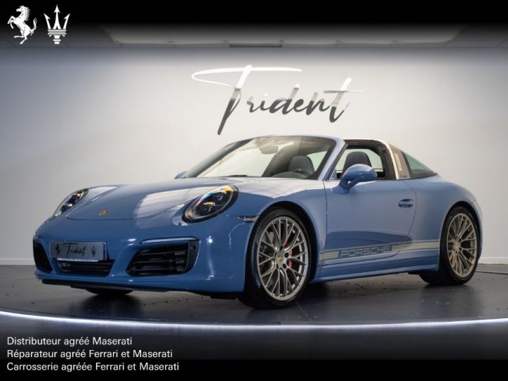 Porsche 911 CARRERA TARGA 4S Carrera TARGA 4S exclusive Design Edition PDK Bleu - 1