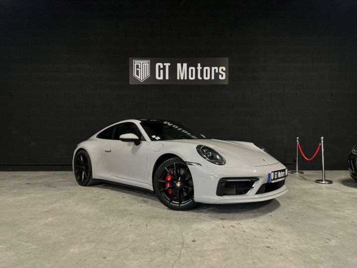 Porsche 911 COUPE (992) 3.0 450CH S PDK Gris Craie - 3