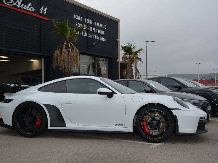 Porsche 911 GT3 1ere main Club Sport Malus Inclus Toit Carbon PDLS + LIFT  LOA 2 313 Euros Par Mois  Blanc - 2