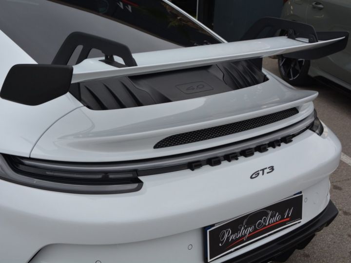 Porsche 911 GT3 1ere main Club Sport Malus Inclus Toit Carbon PDLS + LIFT  LOA 2 313 Euros Par Mois  Blanc - 5