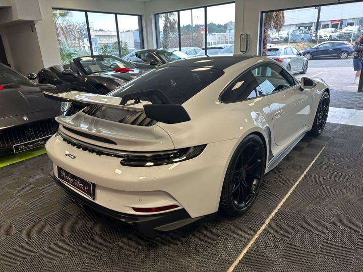 Porsche 911 GT3 1ere main Club Sport Malus Inclus Toit Carbon PDLS + LIFT  LOA 2 313 Euros Par Mois  Blanc - 15