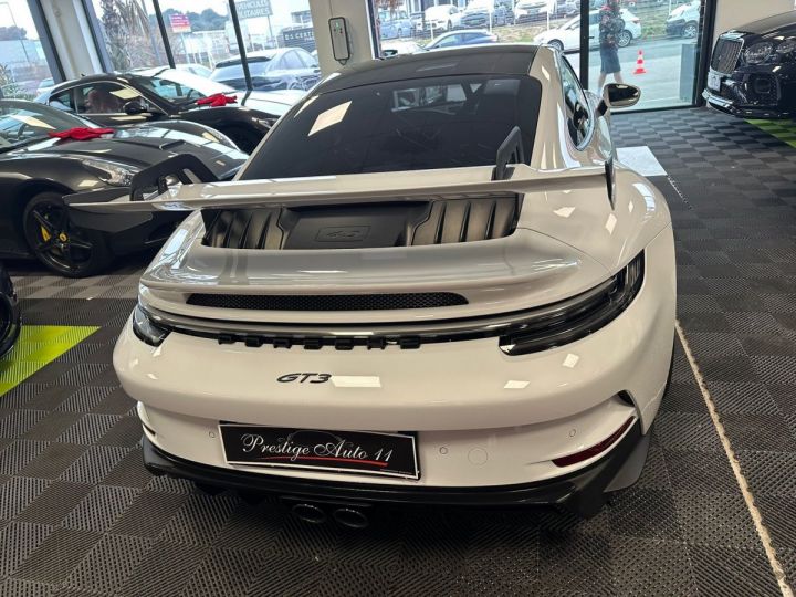 Porsche 911 GT3 1ere main Club Sport Malus Inclus Toit Carbon PDLS + LIFT  LOA 2 313 Euros Par Mois  Blanc - 18