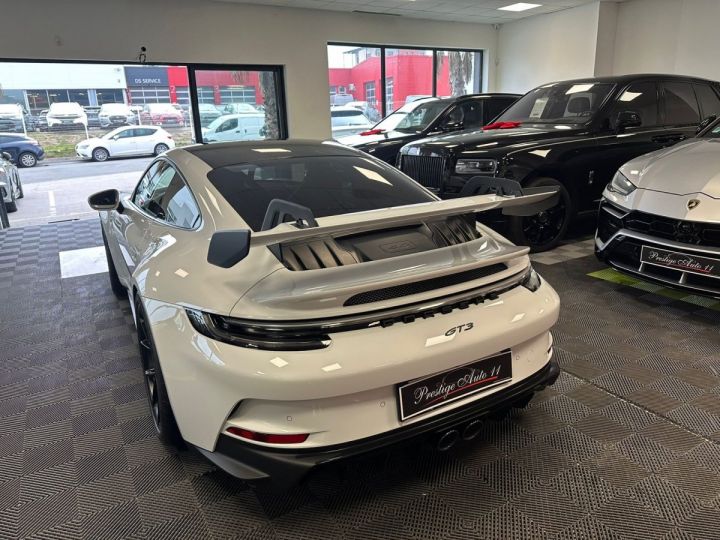 Porsche 911 GT3 1ere main Club Sport Malus Inclus Toit Carbon PDLS + LIFT  LOA 2 313 Euros Par Mois  Blanc - 23