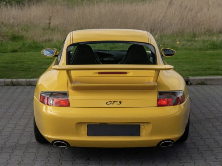 Porsche 911 GT3 996 Phase 2 GT3 jaune speed - 4