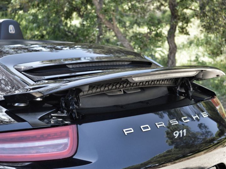 Porsche 911 MAGNIFIQUE PORSCHE 911 991.1 CABRIOLET CARRERA S 3.8 FLAT 6 ATMOSPHERIQUE 400ch PDK PLUS DE 21ke D'OPTIONS NOIR BASALTE PDLS CHRONO PSE PASM 20... GT Noir Basalte Metal - 12