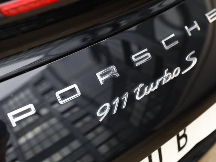 Porsche 911 PORSCHE 991 TURBO S 560CV PDK CARBONE /23700 Km/FULL OPTION / ETAT NEUF Noir - 16
