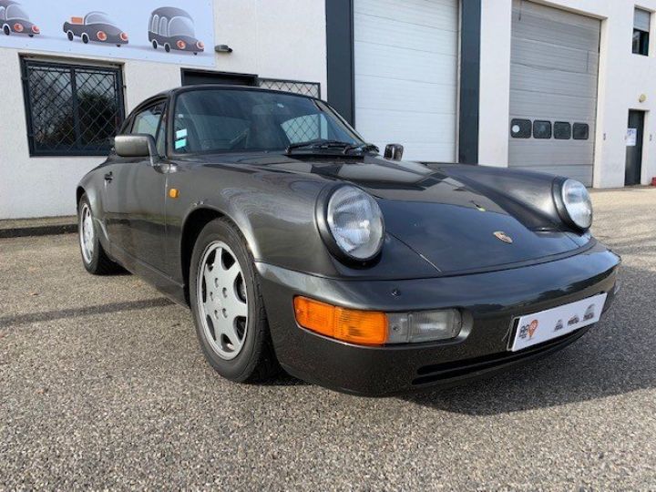 Porsche 911 série 964 3,6 CARRERA 2     Essence GRIS L22D - 1