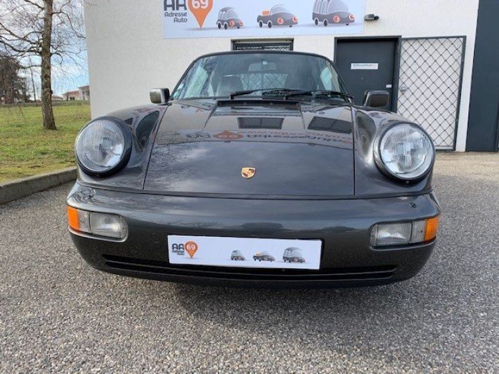 Porsche 911 série 964 3,6 CARRERA 2     Essence GRIS L22D - 2