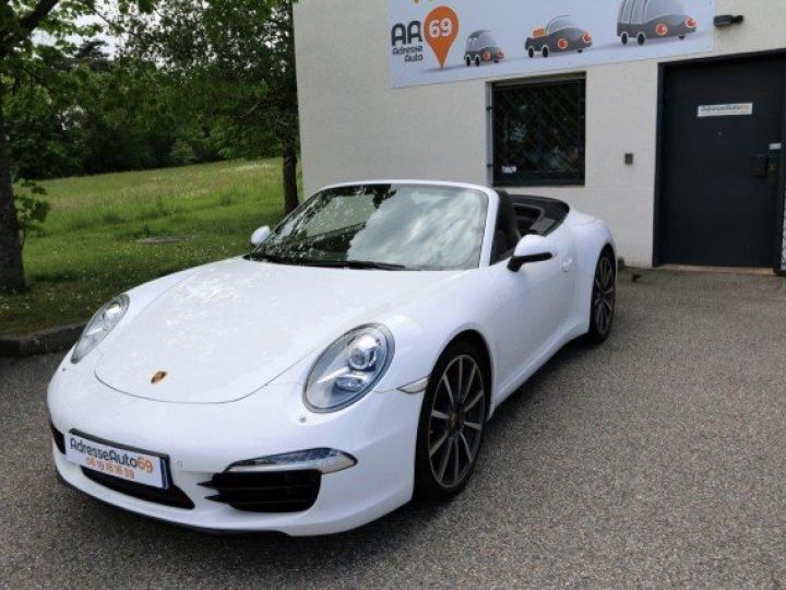 Porsche 911 Série 991 CABRIOLET 3.8 S 400CV PDK     Essence BLANC - 4