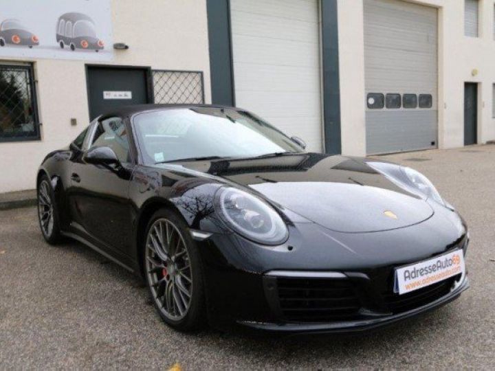 Porsche 911 série 991 TARGA 4S PDK     Essence NOIR BASALTE - 1