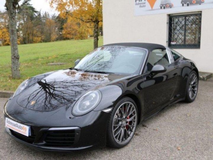 Porsche 911 série 991 TARGA 4S PDK     Essence NOIR BASALTE - 5