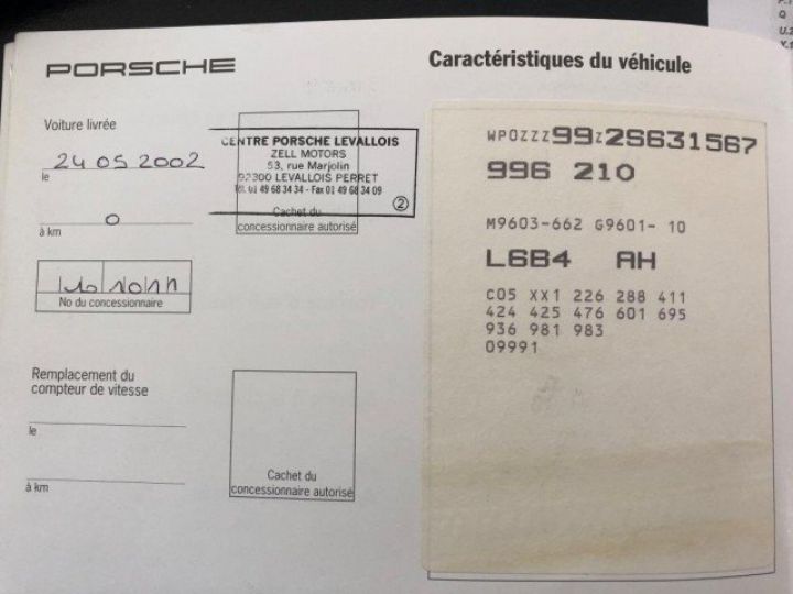 Porsche 911 Série 996 3.6 320 cv TARGA BVM6     Essence GRIS KERGUELEN - 34