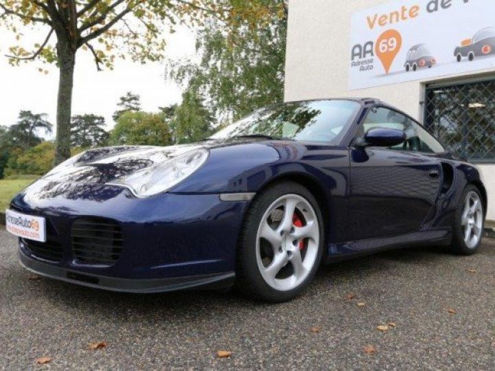 Porsche 911 Série 996 3.6 TURBO 420 CV      Essence BLEU LAPIS METAL - 4