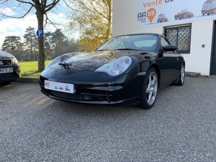 Porsche 911 série 996 CABRIOLET CARRERA 3.6 320CV BVM6     Essence NOIR - 4