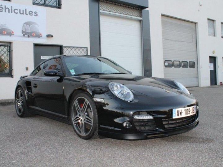 Porsche 911 série 997 TURBO 480CV BVM6     Essence NOIR - 1