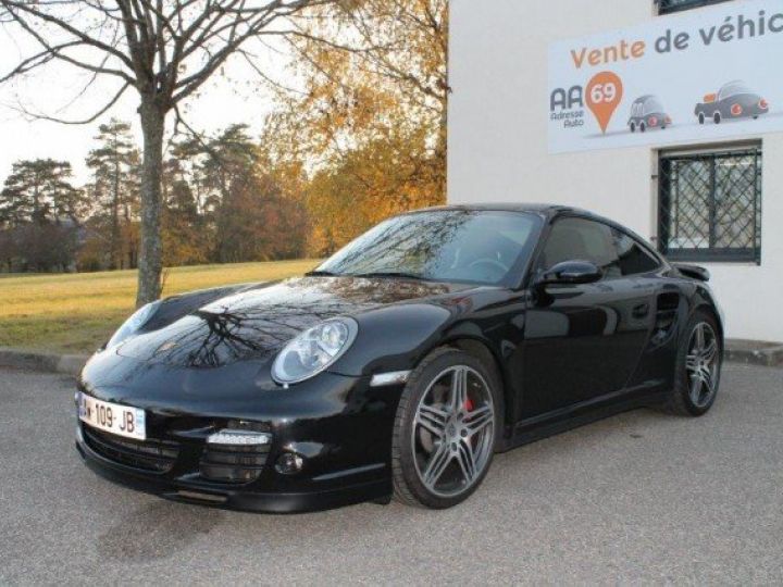 Porsche 911 série 997 TURBO 480CV BVM6     Essence NOIR - 3