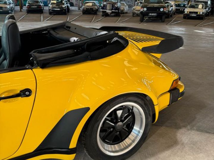 Porsche 911 Sublime cabriolet turbo look Jaune - 3