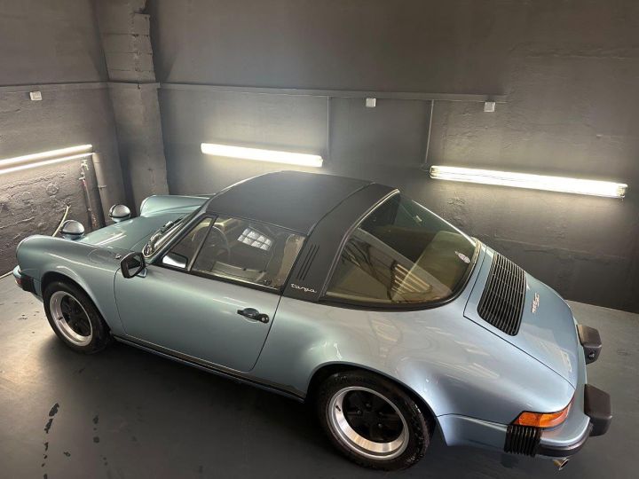 Porsche 911 TARGA 3.0 SC Bleu Ciel - 5