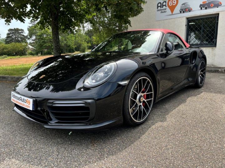 Porsche 911 TURBO 991 Ph2 Cabriolet 3.8i 540 PDK Noir - 22