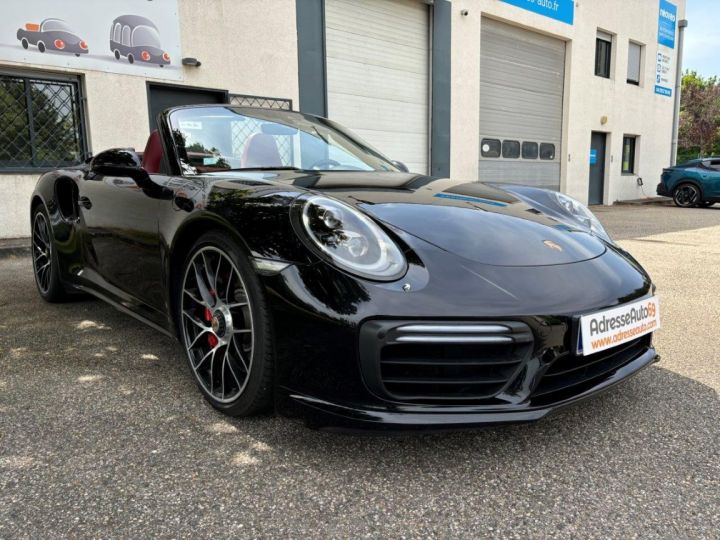 Porsche 911 TURBO 991 Ph2 Cabriolet 3.8i 540 PDK Noir - 29