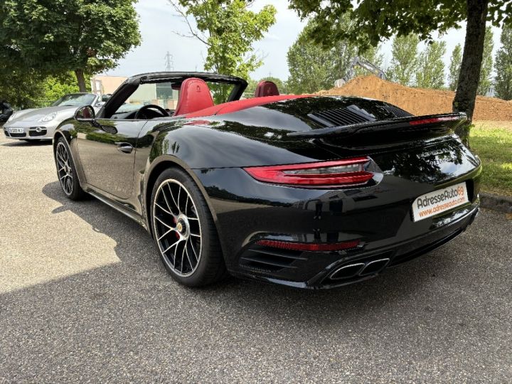 Porsche 911 TURBO 991 Ph2 Cabriolet 3.8i 540 PDK Noir - 47