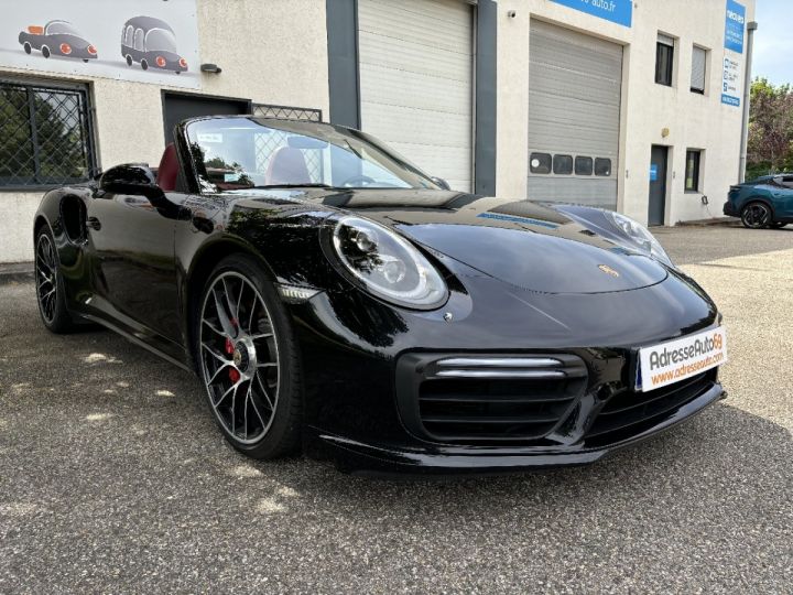 Porsche 911 TURBO 991 Ph2 Cabriolet 3.8i 540 PDK Noir - 1