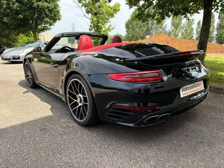 Porsche 911 TURBO 991 Ph2 Cabriolet 3.8i 540 PDK Noir - 14