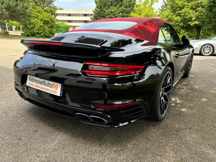 Porsche 911 TURBO 991 Ph2 Cabriolet 3.8i 540 PDK Noir - 36