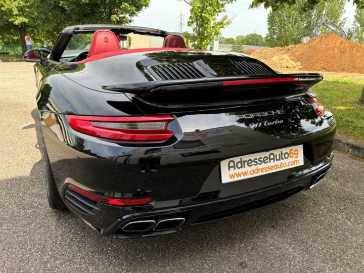 Porsche 911 TURBO 991 Ph2 Cabriolet 3.8i 540 PDK Noir - 40