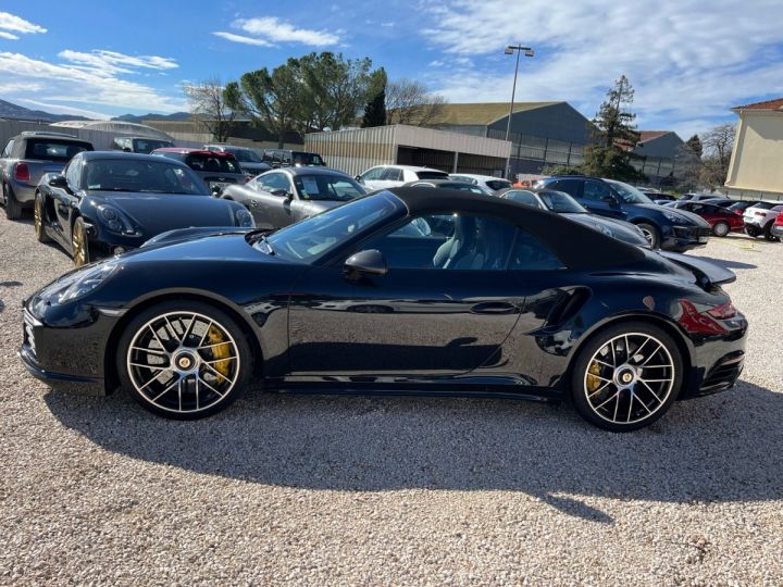 Porsche 911 TURBO CABRIOLET S PDK A Noir - 5