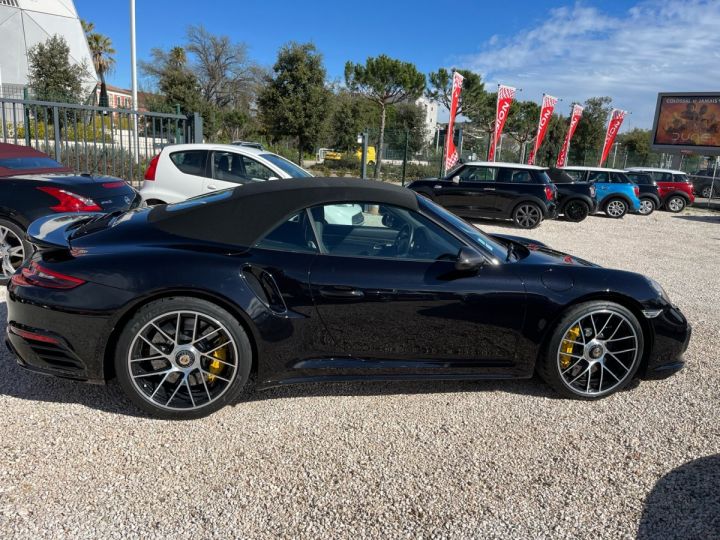 Porsche 911 TURBO CABRIOLET S PDK A Noir - 7