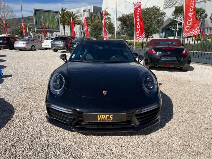 Porsche 911 TURBO CABRIOLET S PDK A Noir - 9