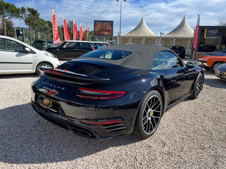 Porsche 911 TURBO CABRIOLET S PDK A Noir - 30