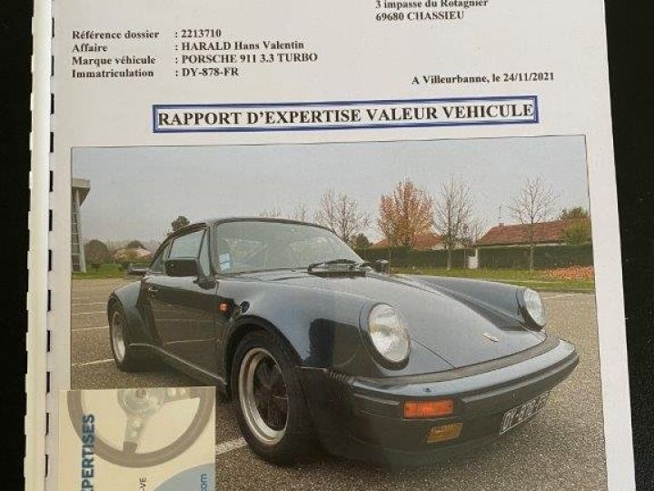 Porsche 911 TURBO TYPE G 930 BVM4 BLEU - 37